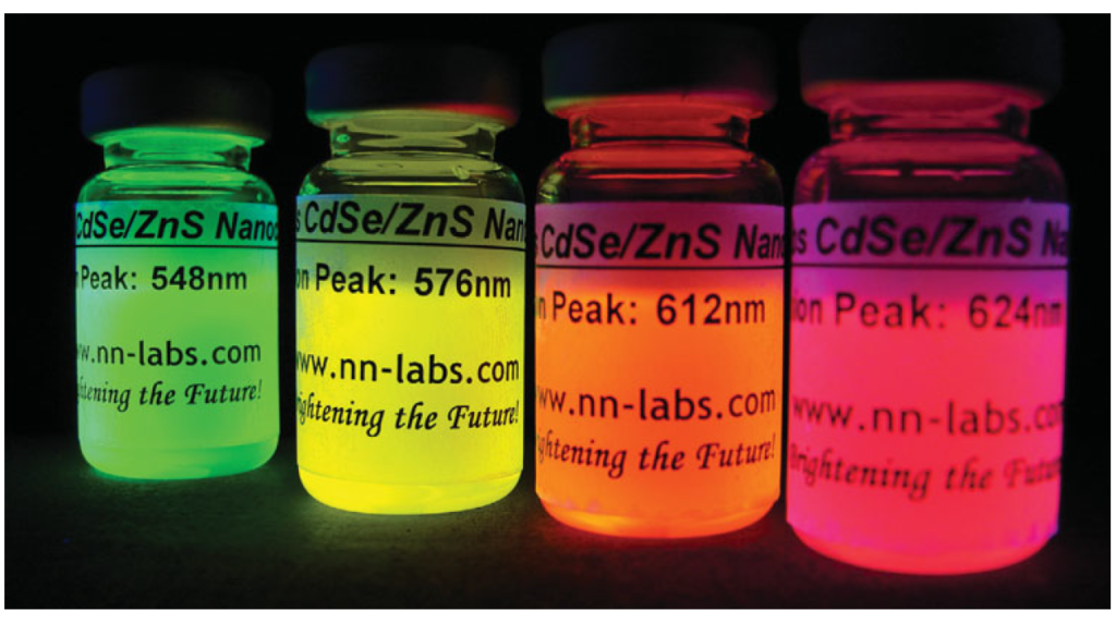 solution containing quantum dots 