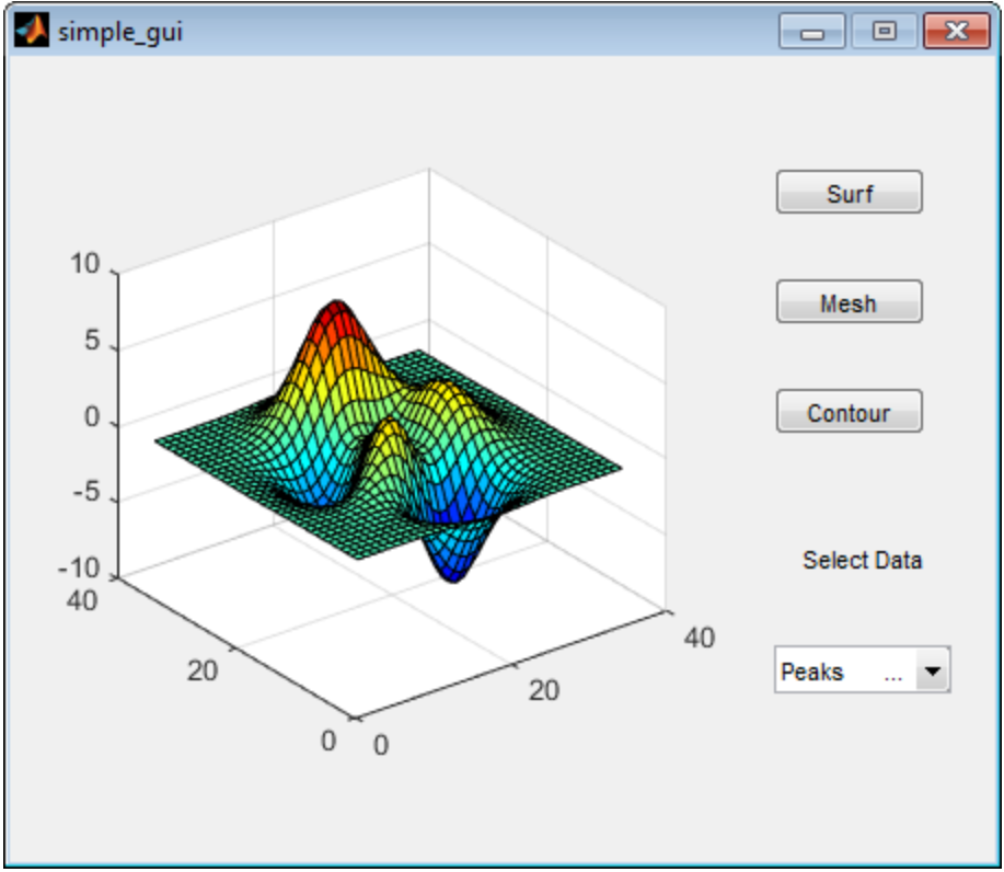 simple GUI on matlab 