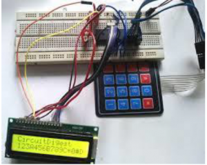 How keypad is interfaced with PIC Controller? - EE-Vibes