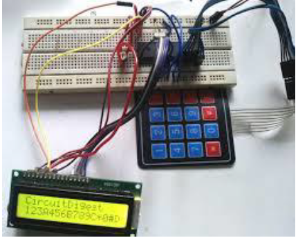 interfacing of keypad with PIC microcontroller