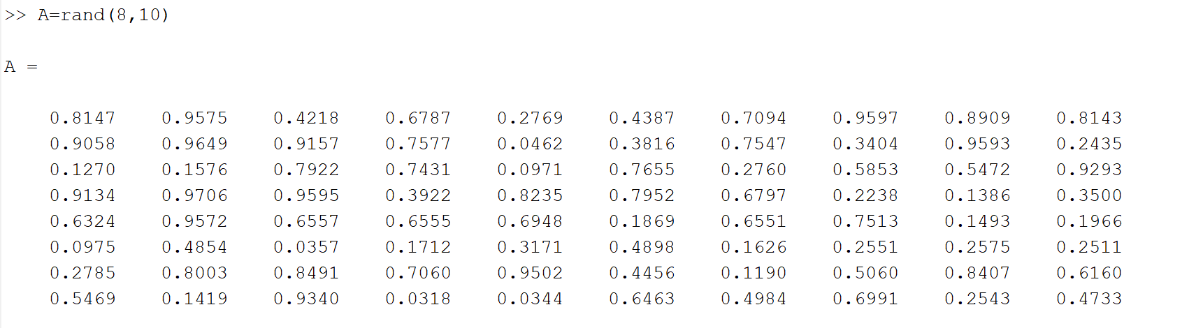 How to delete a row in MATLAB? - EE-Vibes