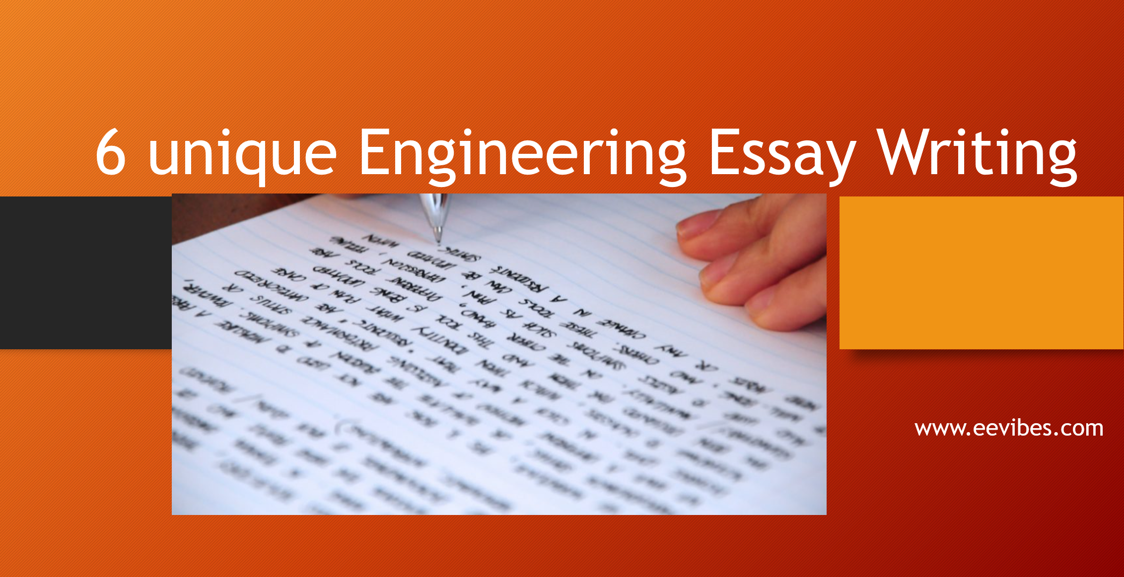 Six Unique Tips for Writing a Brilliant Engineering Essay