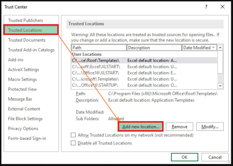 Macros in Excel