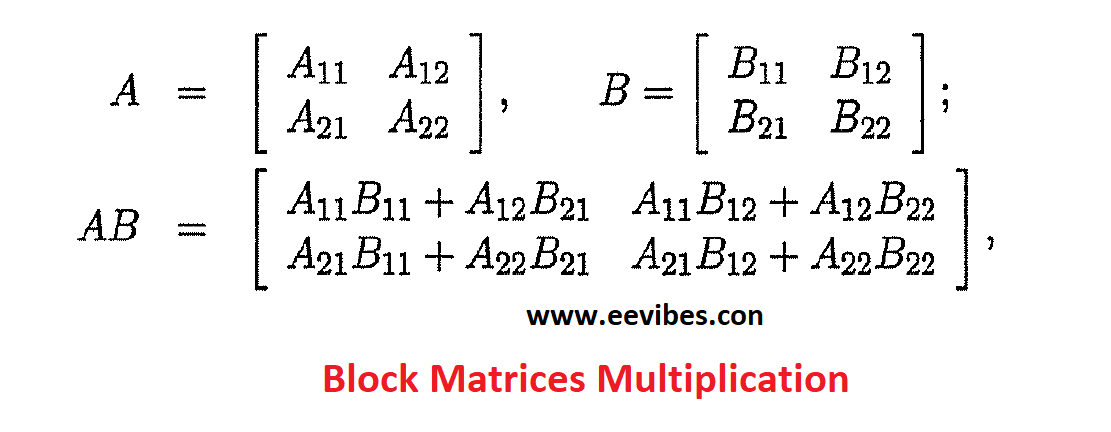 What are the Block Matrices? - EE-Vibes