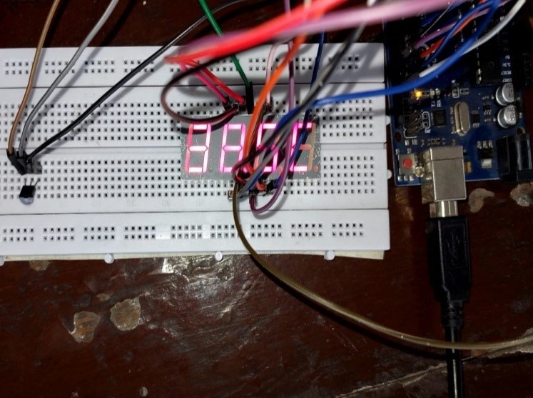 Serial Temperature Sensor Project Using Arduino Ee Vibes 