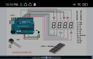 temperature sensor project with Arduino