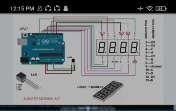 Serial Temperature Sensor Project using Arduino - EE-Vibes