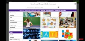 image selection for kahoota