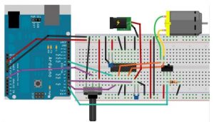 circuit for dc motor direction control