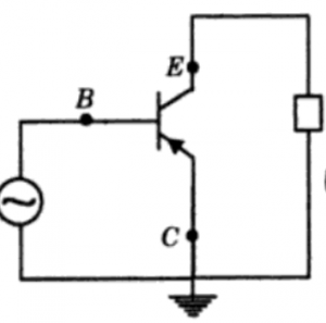 common collector RC coupled amplifier using PNP transistors