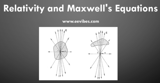 relativity and Maxwell's equations