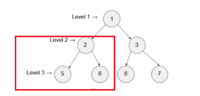 In-order Traversal Binary Tree Example