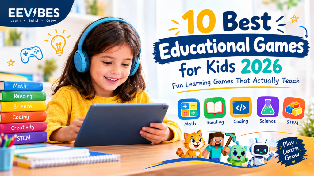 10 best Educational games for kids 2026