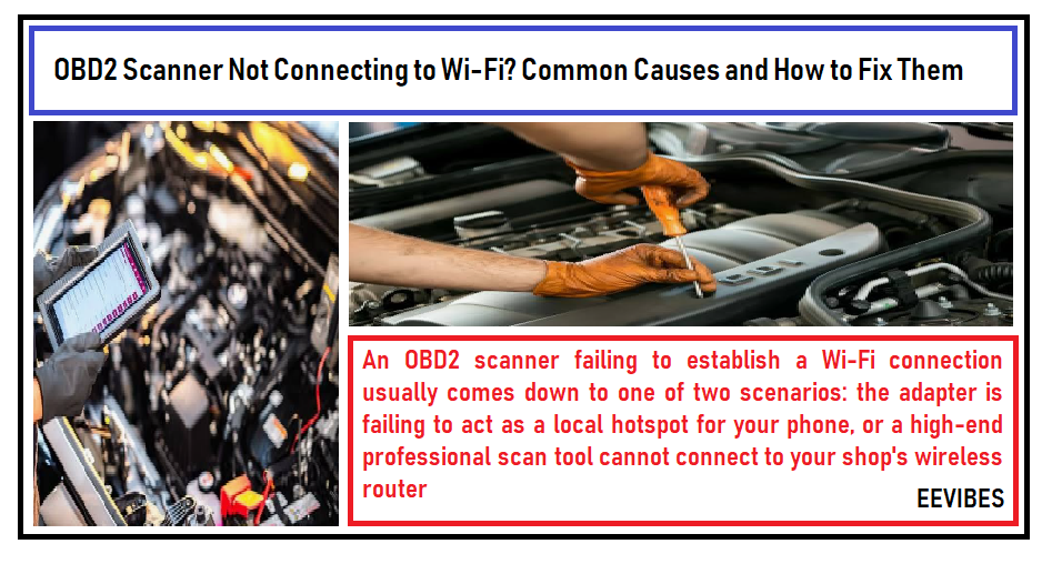 OBD2 Scanner Not Connecting to Wi-Fi